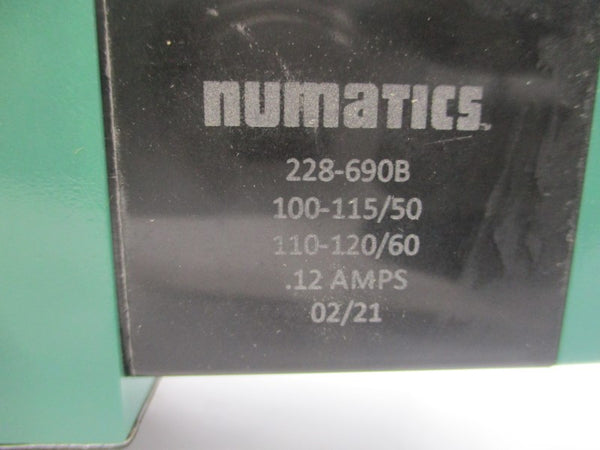 NUMATICS 252SS400K000030 110-120V .12A 150PSI NSNP