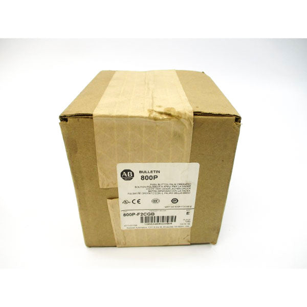 ALLEN BRADLEY 800P-F2CGB SER. E (BR/WH) NSFS