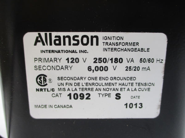 ALLANSON 1092-S 120V NSMP