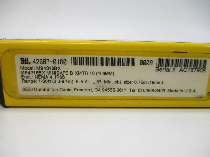 STI 42687-0160 MS4316BX NSNP