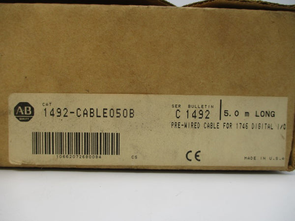 ALLEN BRADLEY 1492-CABLE050B SER. C (BR/WH) NSMP