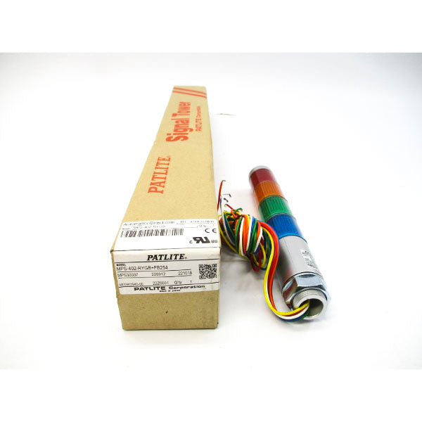 PATLITE MPS-402-RYGB+FB254 24VAC/DC 0.2A NSMP