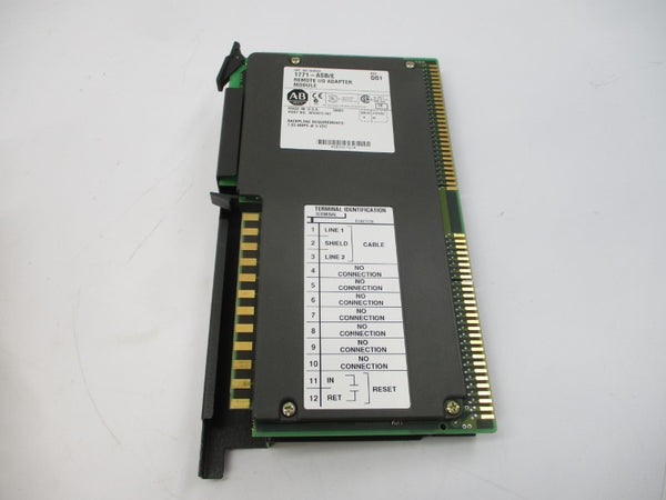 ALLEN BRADLEY 1771-ASB SER. E F/W H 5VDC 1.00A REV. D01 NSMP