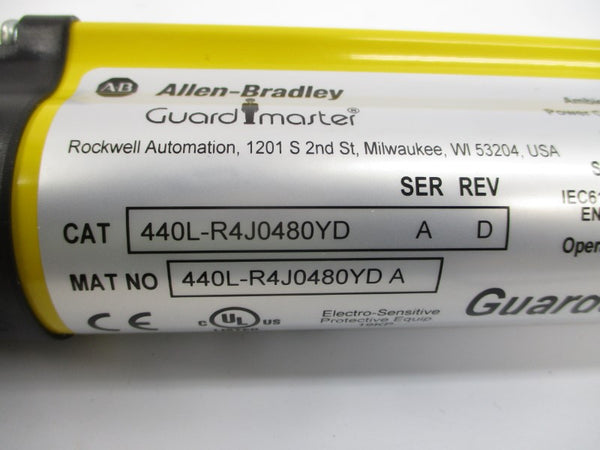 ALLEN BRADLEY 440L-R4J0480YD SER. A 24VDC REV. D NSMP