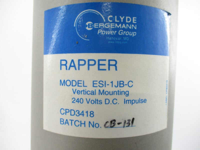 CLYDE BERGEMANN ESI-1JB-C 240VDC NSNP