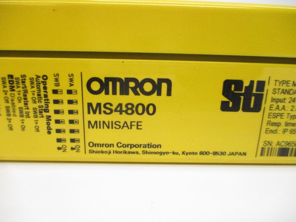 OMRON MS4800S-14-1200-R 70252-1163 24VDC NSNP
