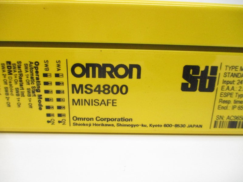 OMRON MS4800S-14-1200-R 70252-1163 24VDC NSNP
