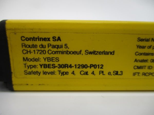 CONTRINEX YBES-30R4-1290-P012 YBES 24VDC UNMP