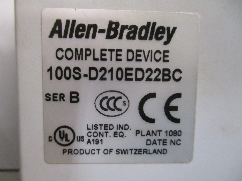 ALLEN BRADLEY 100S-D210ED22BC SER. B 110-130V 350A UNMP