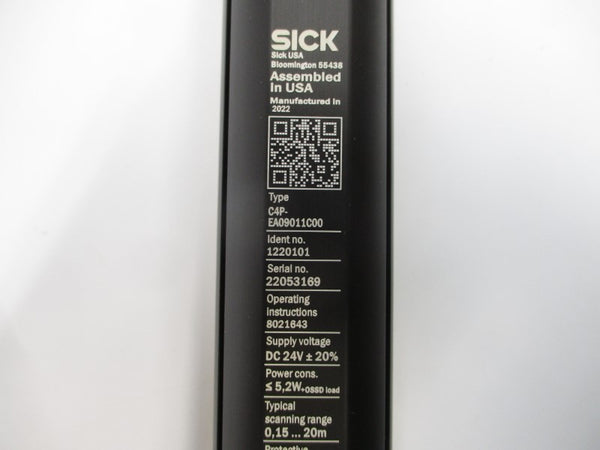 SICK C4P-EA09011C00 1220101 24VDC NSMP