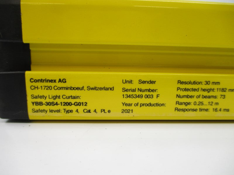 CONTRINEX YBB-30S4-1200-G012 24VDC NSMP