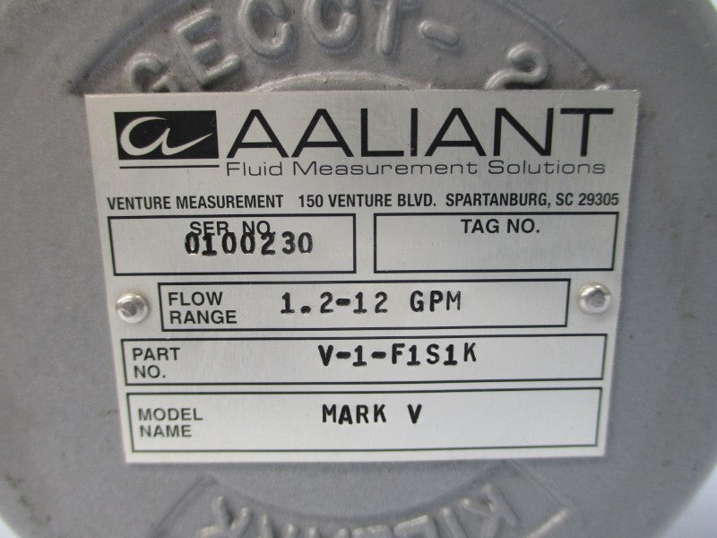 AALIANT V-1-F1S1K MARKV NSNP