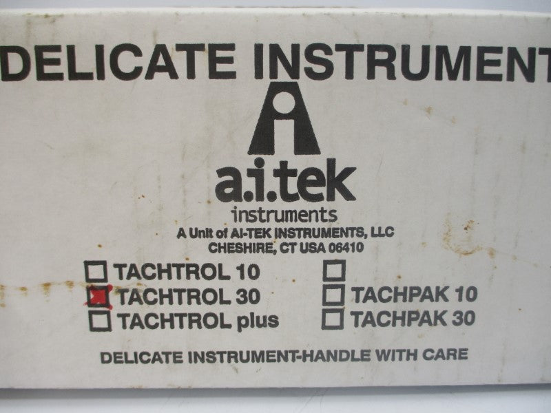 A.I.TEK INSTRUMENTS T77630-10 TACHTROL 30 80-264VAC NSMP