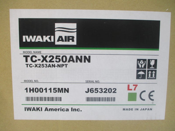 IWAKI AIR 1H00115MN TC-X250ANN 100PSI NSMP