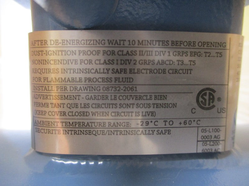 ROSEMOUNT 8705THA010S1M0N5B3 40V 275PSI NSMP