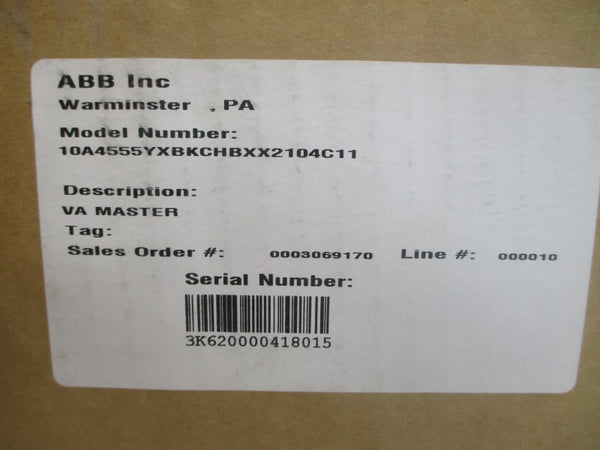 ABB 10A4555YXBKCHBXX2104C11 3K620000418015 200PSI NSMP