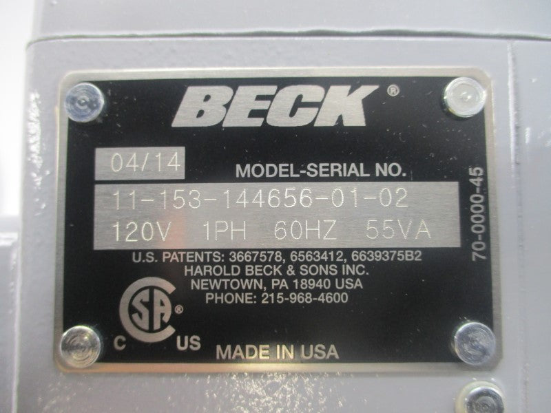 BECK 11-153-144656-01-02 120V NSNP