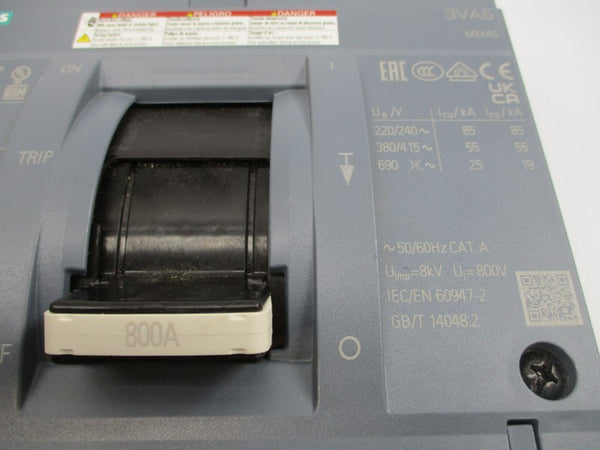 SIEMENS 3VA5580-5EC32-0AA0 600V 800A NSMP