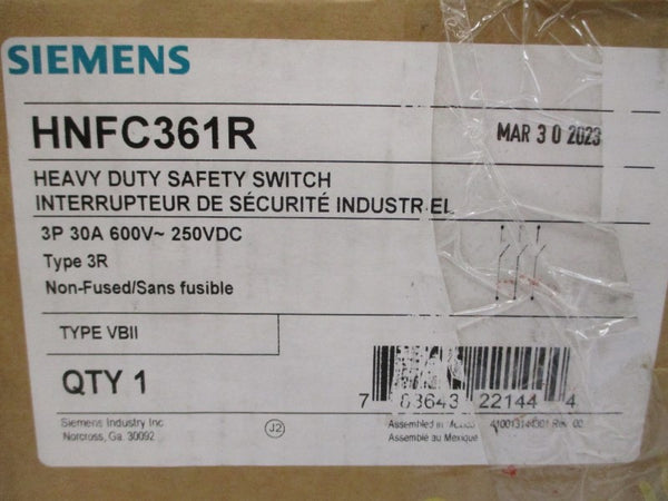 SIEMENS HNFC361R 600V 30A NSMP