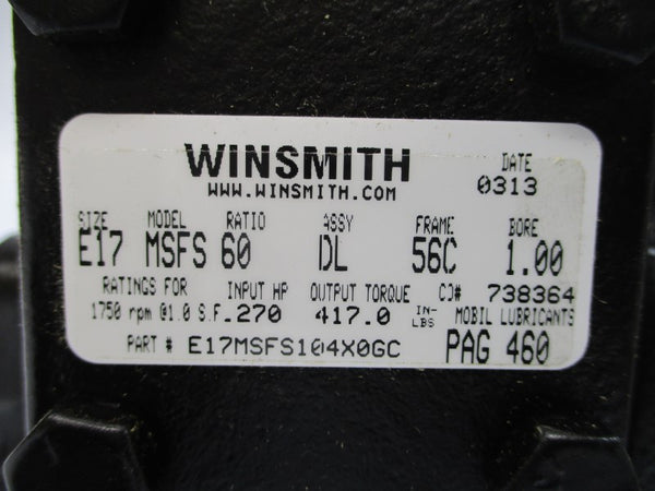 WINSMITH E17MSFS104X0GC NSMP