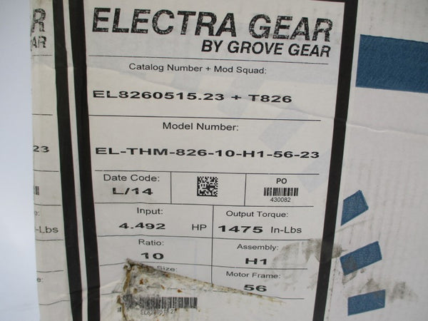 ELECTRA GEAR EL8260515.23 EL-THM-826-10-H1-56-23 NSMP