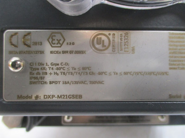EMERSON TOPWORX DXP-M21GSEB 125/250VAC 15A NSMP