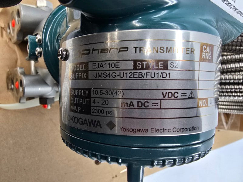 YOKOGAWA EJA110E-JMS4G-U12EB/FU1/D1 10.5-32(42)VDC 2300PSI NSNP