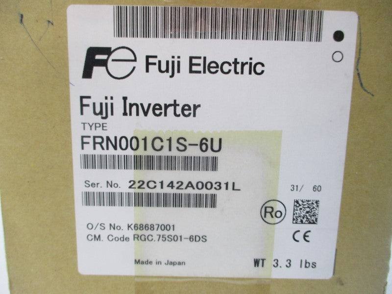 FUJI ELECTRIC FRN001C1S-6U 100-120V 16.1A NSMP