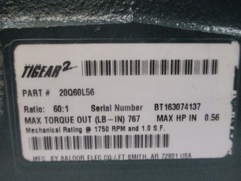 BALDOR 20Q60L56 NSNP