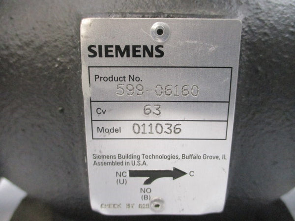 SIEMENS SKD62U 599-06160 24VAC 2-1/2" NSNP