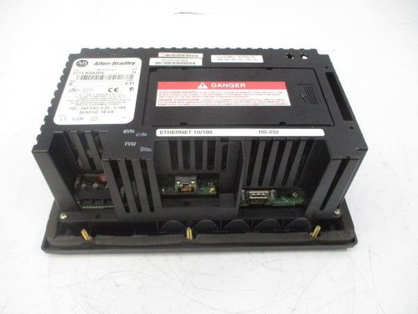 ALLEN BRADLEY 2711-K5A20X SER. H F/W 4.41 100-240VAC 0.25-0.15A REV. B NSNP