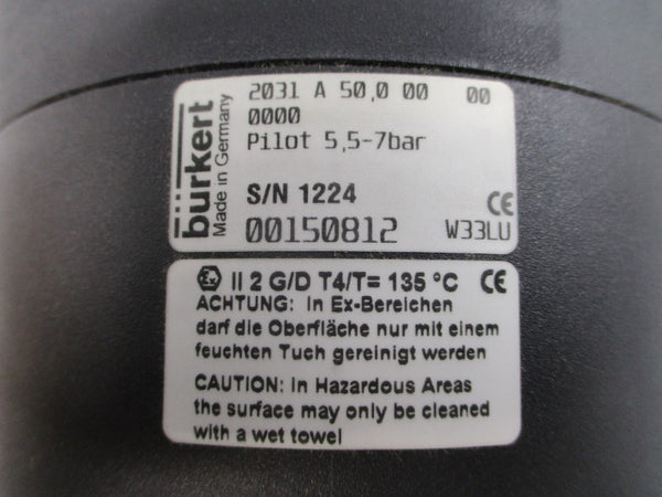 BURKERT 00150812 2031A50,000000000 NSMP