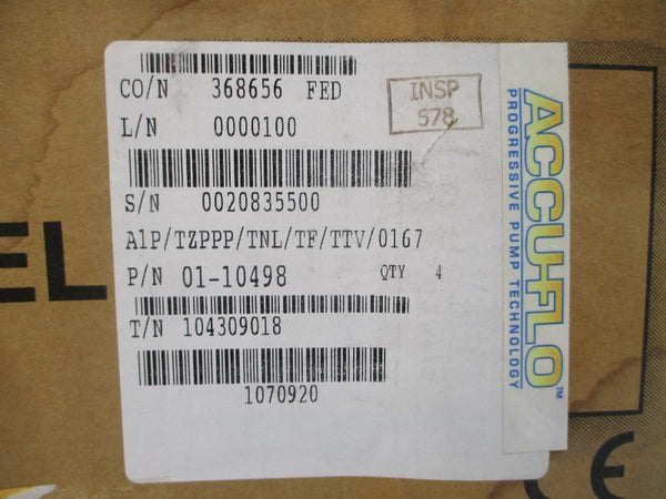 WILDEN A1P/TZPPP/TNL/TF/TTV/0167 01-10498 NSMP