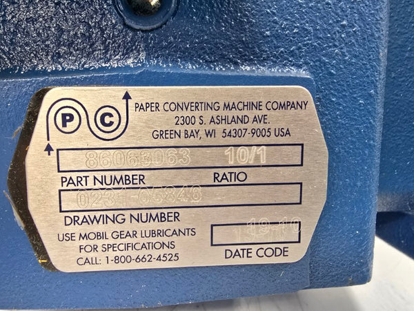 PAPER CONVERTING MACHINE 86063063 0231-05846 NSNP
