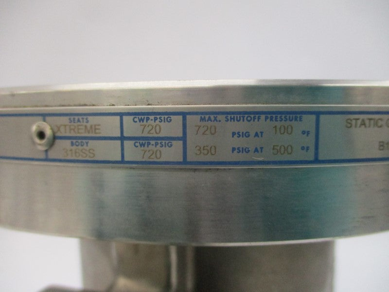 JAMESBURY 7300LA313600XTZ2 720PSI 3" NSNP