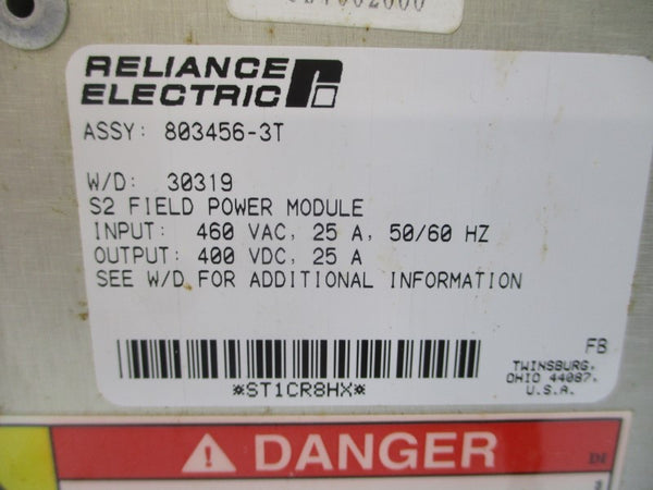 RELIANCE ELECTRIC 803456-3T 460VAC 25A NSNP