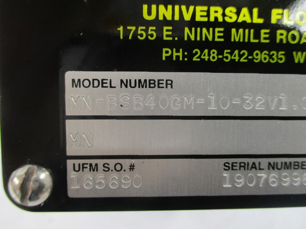 UFM MN-BSB40GM-10-32V1.0-AX0WL NSNP