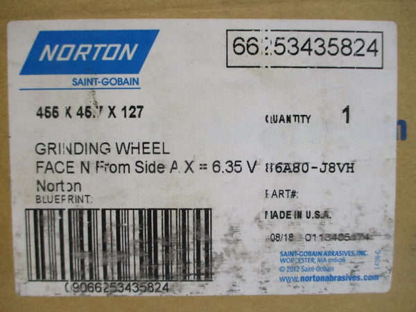 NORTON 86A80-J8VH 455X45.7X127 NSMP