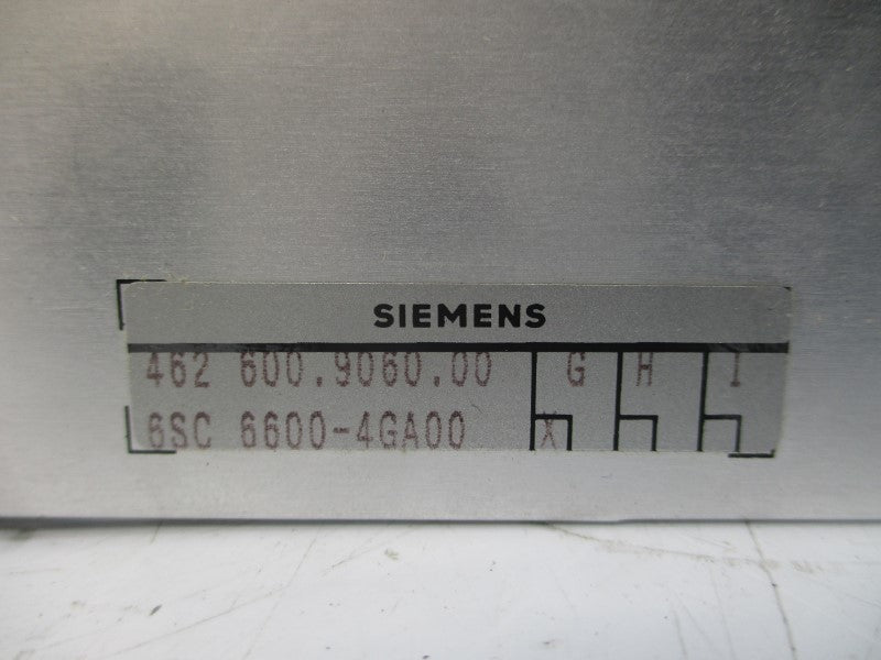 SIEMENS 6SC6600-4GA00 NSNP