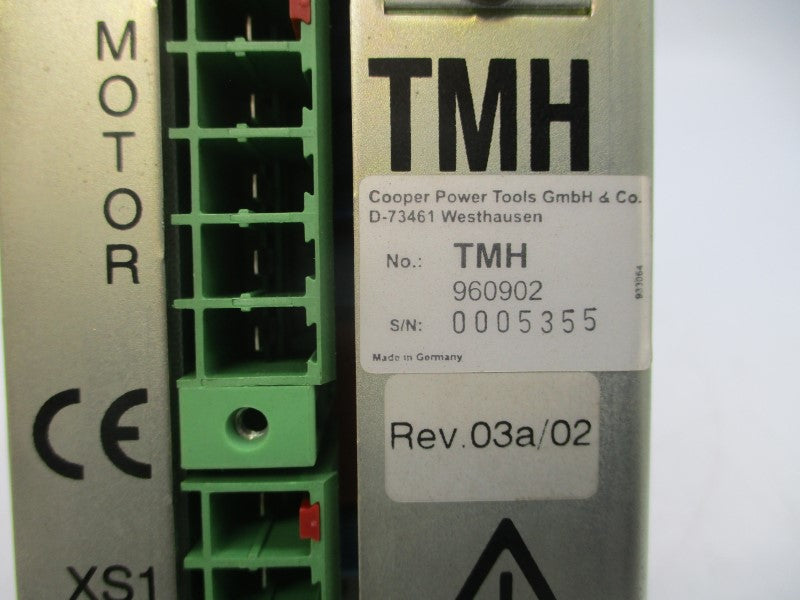 COOPER POWER TOOLS TMH 960902 REV. 03A/02 UNMP