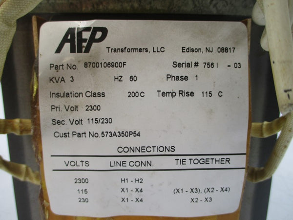 AFP 8700106900F 2300V NSNP