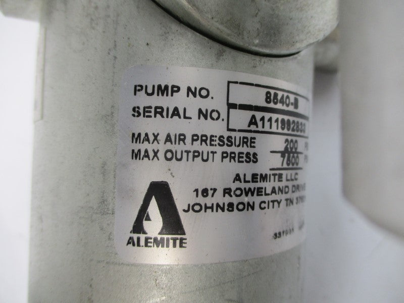 ALEMITE 8540-B 200PSI NSMP