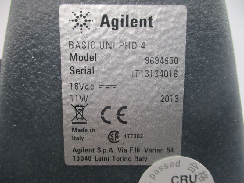 AGILENT TECHNOLOGIES 9694650 UNIPHD-4 18VDC NSNP