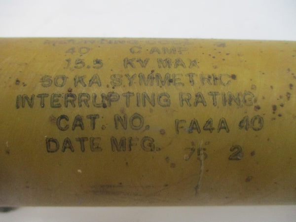 MCGRAW-EDISON FA4A40 40CA UNMP