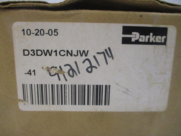 PARKER D3DW1CNJW41 24VDC 1.75A 3000/5000PSI NSMP