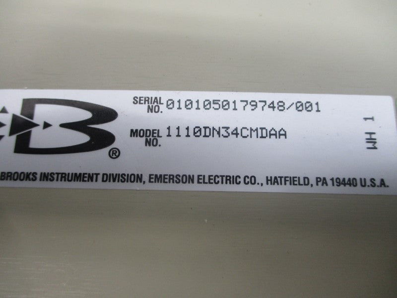 BROOKS INSTRUMENT 1110DN34CMDAA 100PSI NSNP
