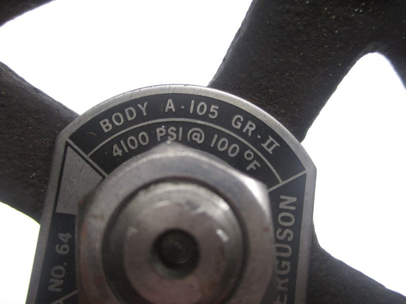 JERGUSON 64 A-105 2780/4100PSI UNMP