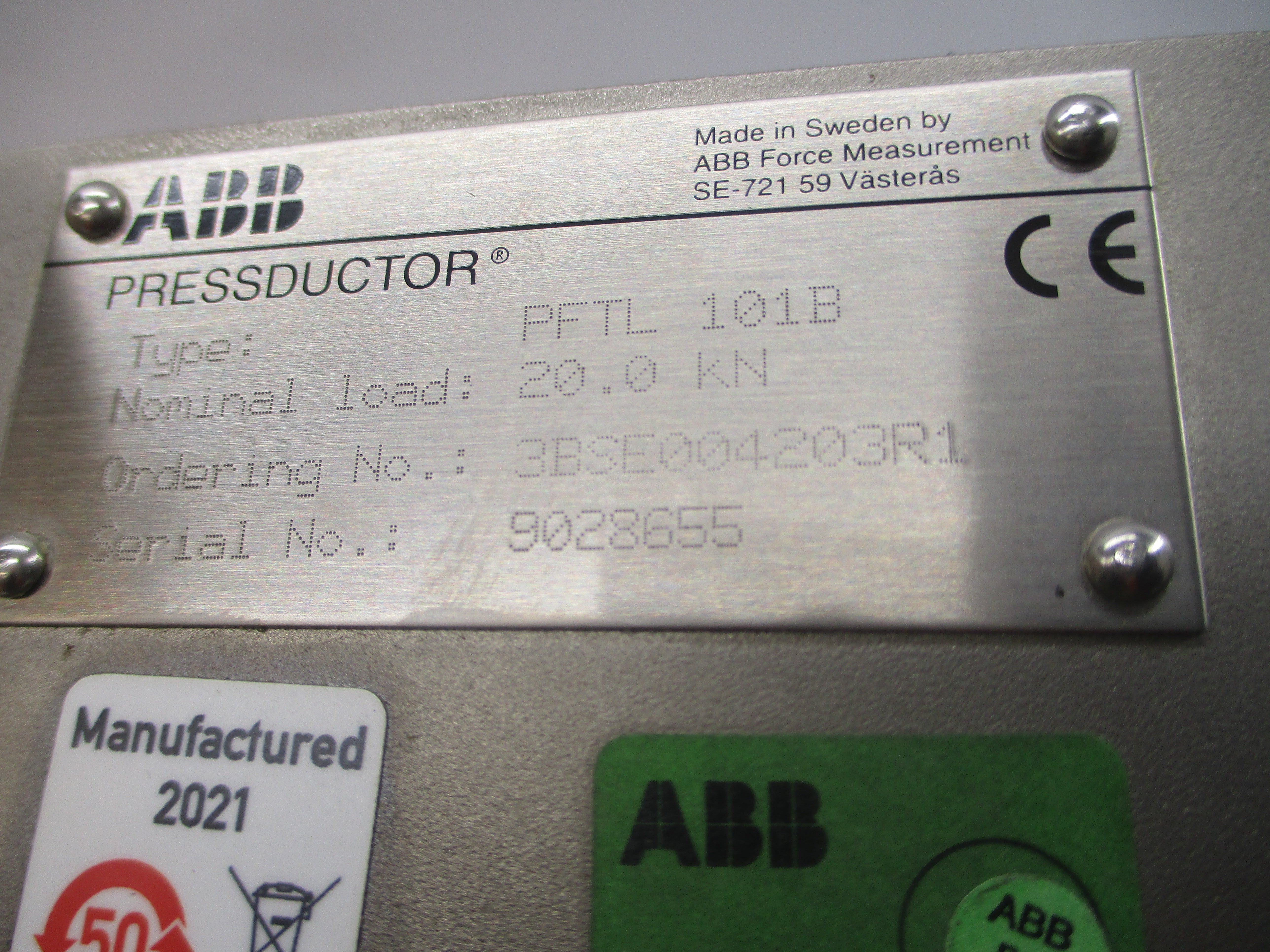 ABB PFTL101B 3BSE004203R1 NSNP
