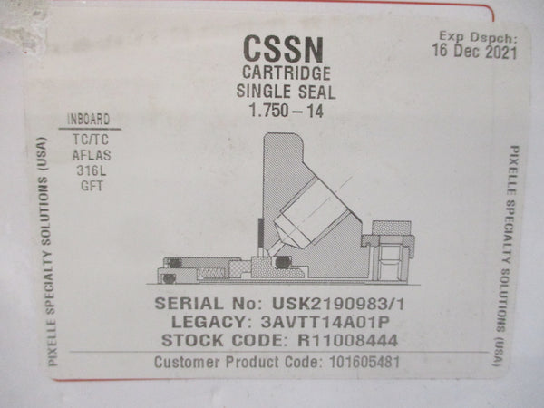 AES SEAL 3AVTT14A01P 1.750" NSMP