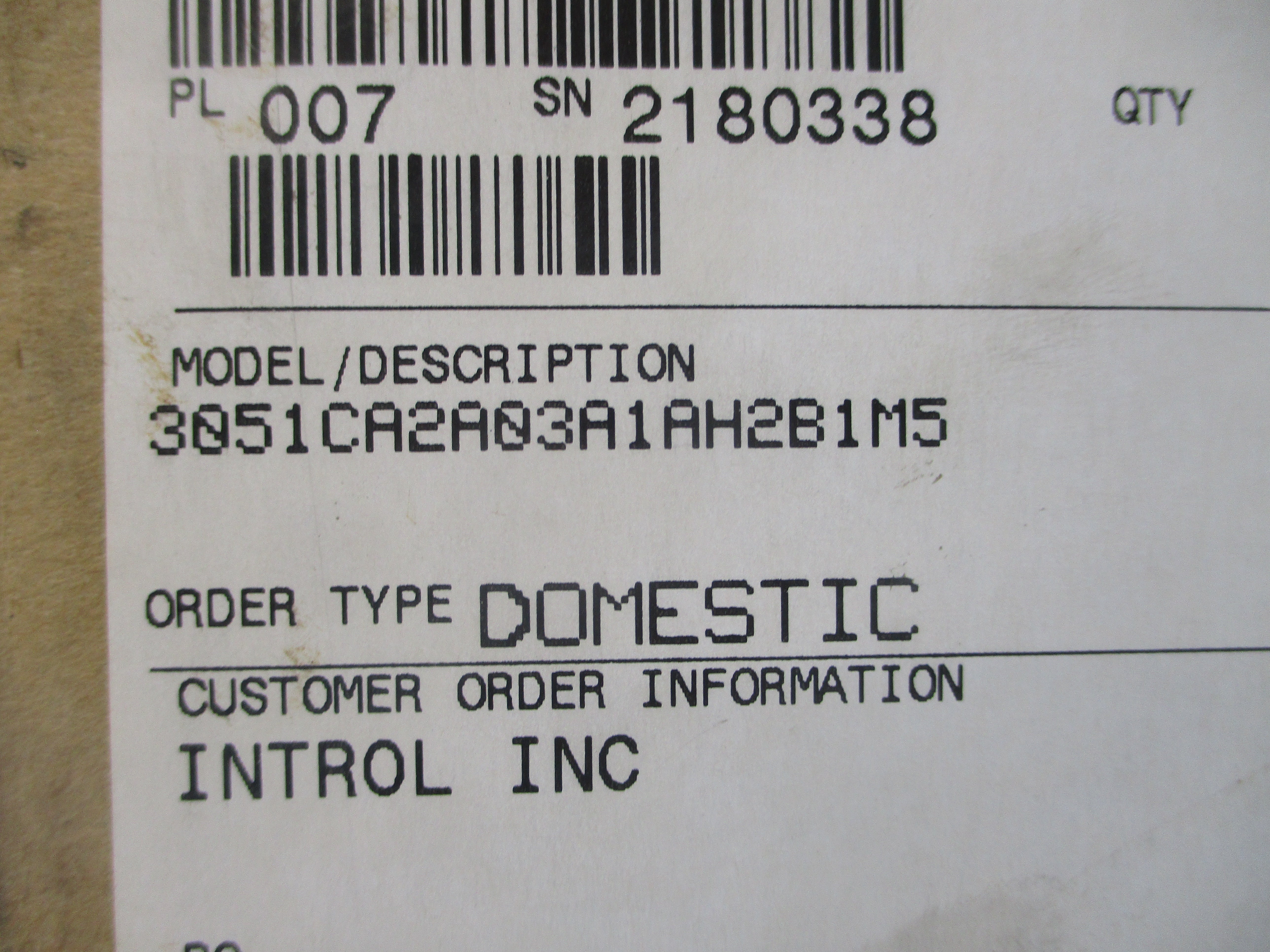 ROSEMOUNT 3051CA2A03A1AH2B1M5 10.5-55VDC 150PSI NSMP